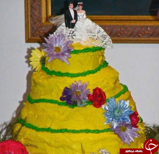 زشت ترین مدل کیک نامزدی ، عقد و عروسی