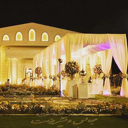 باغ عروسی با تشریفات ارزان قیمت