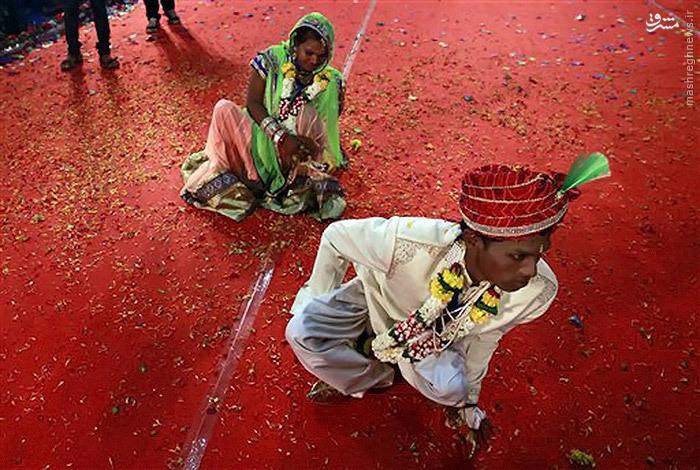جشن ازدواج معلولین در هند