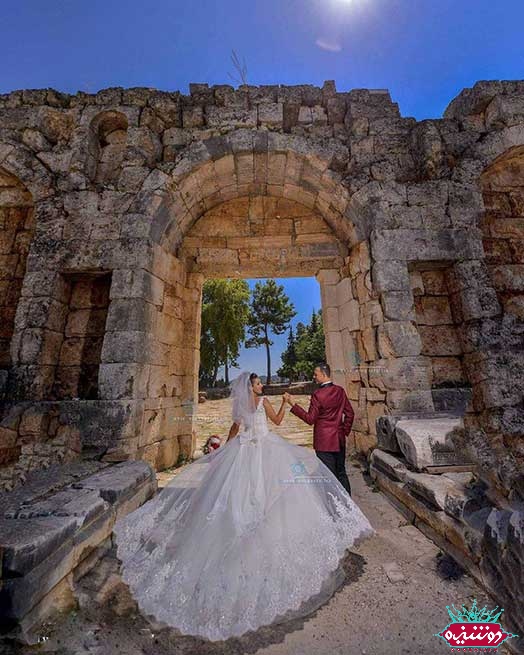 باغ اختصاصی برای عکاسی عروس داماد
