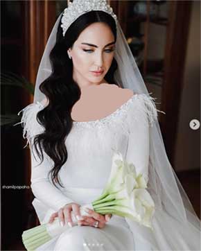 مدل مو،لباس و دسته گل عروس برای عروسی های کوچیک