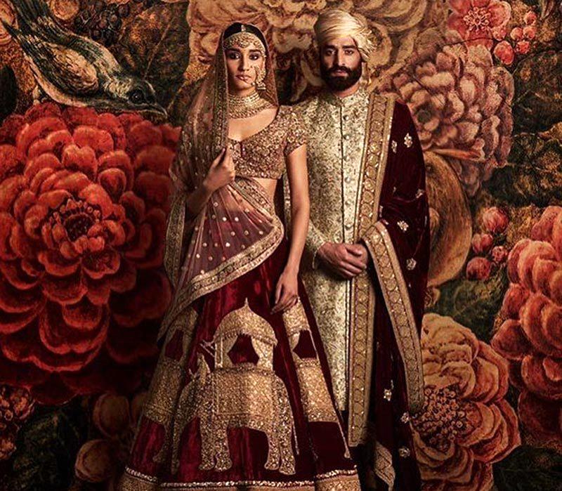لباس عروس هندی