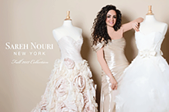 مشهورترین طراح لباس عروس ایرانی 